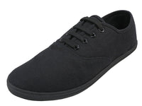 S324M - Zapatos casuales de lona con cordones "Easy USA" cómodos para hombre