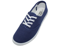 S324M - Zapatos casuales de lona con cordones "Easy USA" cómodos para hombre