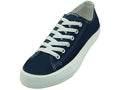 S327L - Women's "Easy USA" Basketball Lace-Up Canvas Shoes Blue (S327L-Blue) S327L-Blue-5TO10