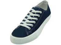 S327L - Women's "Easy USA" Basketball Lace-Up Canvas Shoes
