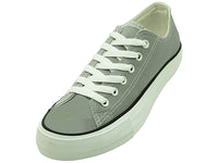 S327M - Zapatillas de lona para hombre "Easy USA" con cordones para baloncesto