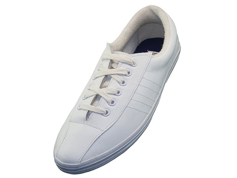 S442L-W - Wholesale Women Comfortable Man-Made Leather Lace up CVO