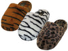 S831L - Women's "Easy USA" Fuzzy Plush Close Toe House Slippers