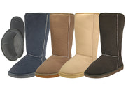 S5510L-A - Wholesale Women's 11.5" Inches Height Comfortable Flannel Lining Winter Boots