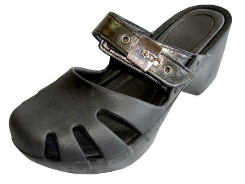 S5800G - Sandalias de zueco con cuña para niña