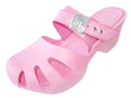 S5800G - Girl's Wedge Clog Sandals Pink (S5800G-Pink) S5800G-Pink-11TO4