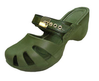 S5800L - Women's Wedge Clog Sandals