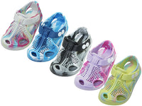 S7330-I-A - Wholesale's Toddler Tie-dye Velcro Upper Sport Clogs
