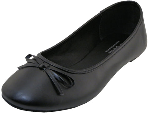 S8500L - Zapatillas planas de ballet para mujer "Easy USA", cómodas, con parte superior de PU suave