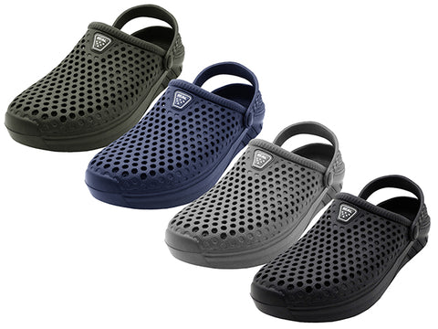 S8820L-D - Wholesale Women's "Wave" Soft Hollow Comfortable Sport Clogs