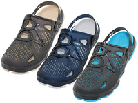S8880M - Wholesale Men's "Wave" Super Soft Hicker Clogs with Sling Back Sandals