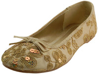 S9100L - Women's "Easy USA" Sequin Ballet Flat Shoes