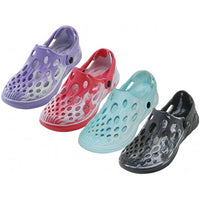 S9960LA - Wholesale Women's 2 Tones Soft Eva Clogs