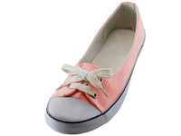 SS0580L - Women's "Easy USA" Lace Up Casual Canvas Shoes