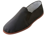 T2-111-M - Men's "Easy USA" Slip on Twin Gore Cotton Upper Kung Fu Shoes