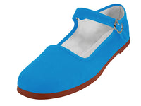 T2-114L - Women's "Easy USA" Cotton Upper Classic Mary Jane Shoes