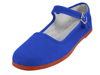 T2-114L - Women's "Easy USA" Cotton Upper Classic Mary Jane Shoes