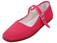 T2-114C - Youth's "Easy USA" Cotton Upper Classic Mary Jane Shoes