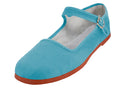 T2-114L - Women's "Easy USA" Cotton Upper Classic Mary Jane Shoes Lt. Blue (T2-114L-X) T2-114L-X-35TO41