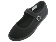 T2-115L - Women's "Easy USA" Comfortable Cotton Upper Mary Jane Shoes