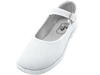 T2-115G - Girl's "Easy USA" Cotton Upper Mary Jane Shoes
