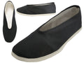 T2-606-M - Wholesale Men's Slip on V-Top Cotton Upper & White Cotton Out Sole Kung Fu/Tai Chi Shoes Black (T2-606-M) T2-606-M-36TO42