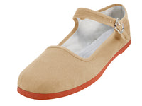 T2-114L - Women's "Easy USA" Cotton Upper Classic Mary Jane Shoes