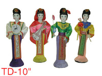 TD-10 - Wholesale 10 Inches Height Chinese Hand Make Tradition Silk Beauty Doll