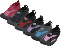 W2285L-A - Wholesale Women's "Wave" Nylon Upper With TPR. Outsole Barefoot Water Shoes