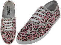 W3201 - Wholesale Women's "Easy USA" Casual Canvas Lace Up Shoes