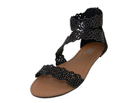 W5200L - Women's "Easy USA" Soft Floral Design Upper Sandals