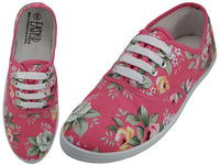 W5209 - Wholesale Women's "Easy USA" Canvas Lace Up Shoes