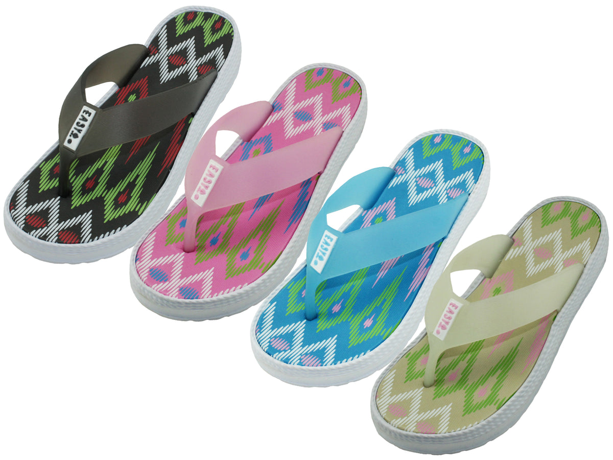 W5530LA - Wholesale Women's "Easy USA" Super Sofy Rubber Sandals