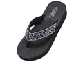 W577L-BS - Wholesale Women's Rhinestone Sandals (Black-Silver) Black-Silver (W577L-BS) W577L-BS-5TO10