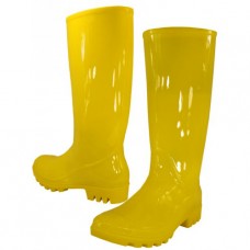 RB-010-Y - Wholesale Women's :Easy USA" 13½ Inches Super Soft Rubber Rain Boots (*Yellow Colo)