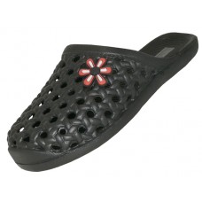 S2615L-BB - Wholesale Women's "EasyUSA" Close Toe Eva Slide Sandals ( *Black Color )