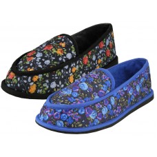 S439-P - Wholesale Women's :EasyUSA" Floral Printed Bedroom Shoe ( *Asst. Floral Print )