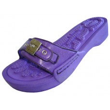 S5900L-Purple - Wholesale Women's Slide Sandal with Buckle (*Purple Color) 