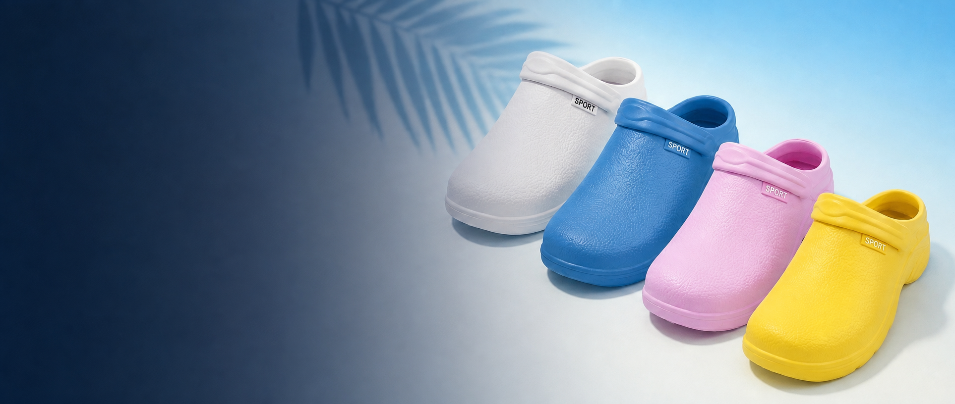 Colorful lightweight EVA clogs for wholesale retail